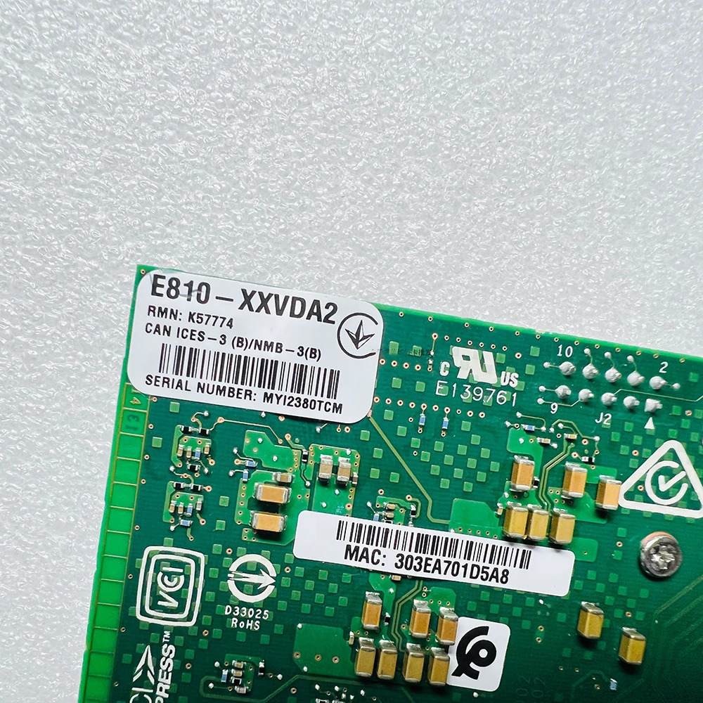 H-P-E E810XXVDA2 10/25G 2P SFP28 이더넷 카드 P08443-B21 P14483-001용