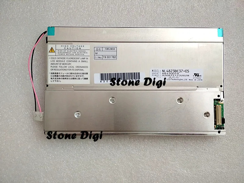 A 등급 NL4823BC37-05 LCD 디스플레이 스크린 패널 480x234 7 인치