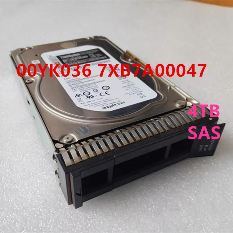서버 하드 드라이브 00YK036 7XB7A00047Lenovo호환 4TB 3.5 SAS 7200RPM새 원본 HDD