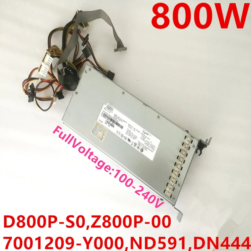 Dell PowerEdge 1900 800W 전원공급장치 D800P-S0 Z800P-00 7001209-Y000 0ND591 ND444 DPS-800JB A거새 미사원본 PSU