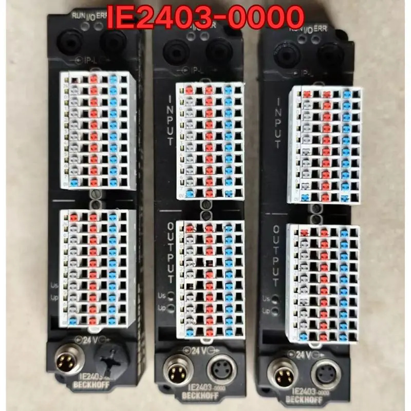 리퍼 PLC 모듈 IE2403-0000 기능 정상