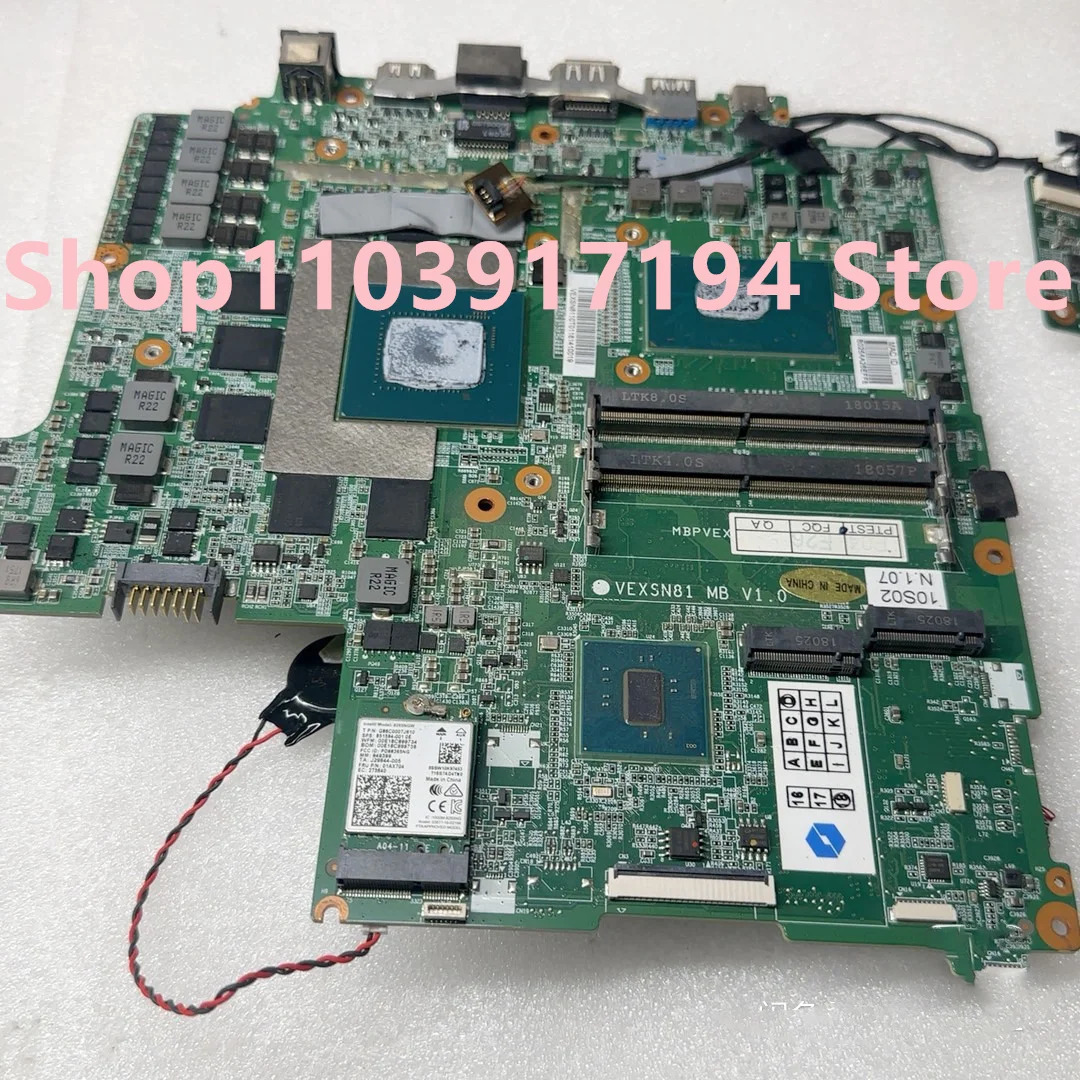 Hasee Z7-KP7 GE5S02 마더보드 온보드 i7-7700HQ NVX1060