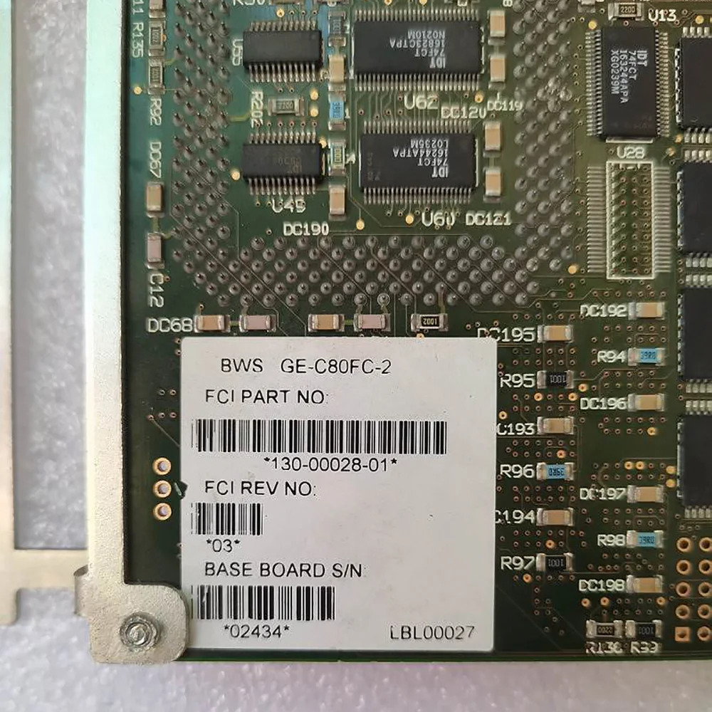 GE PCI/C81-GE 데이터 카드BWS GE-C80FC-2 130-00028-01 C81카드