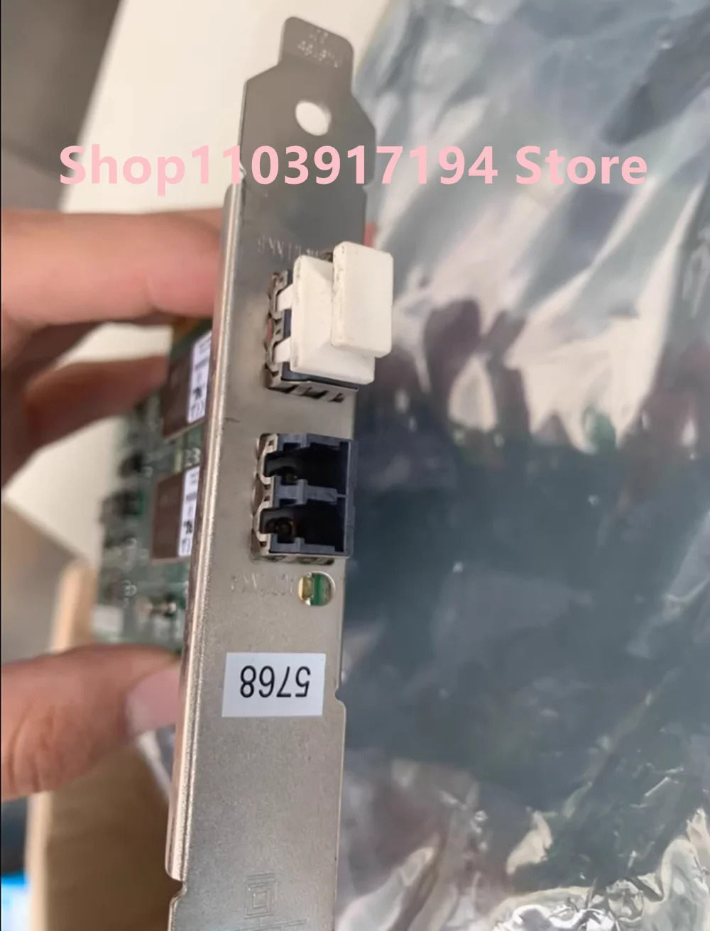 듀얼 포트 광섬유 기가비트 네트워크 카드 EXPI9402PF 82571GB 9402PFBLK