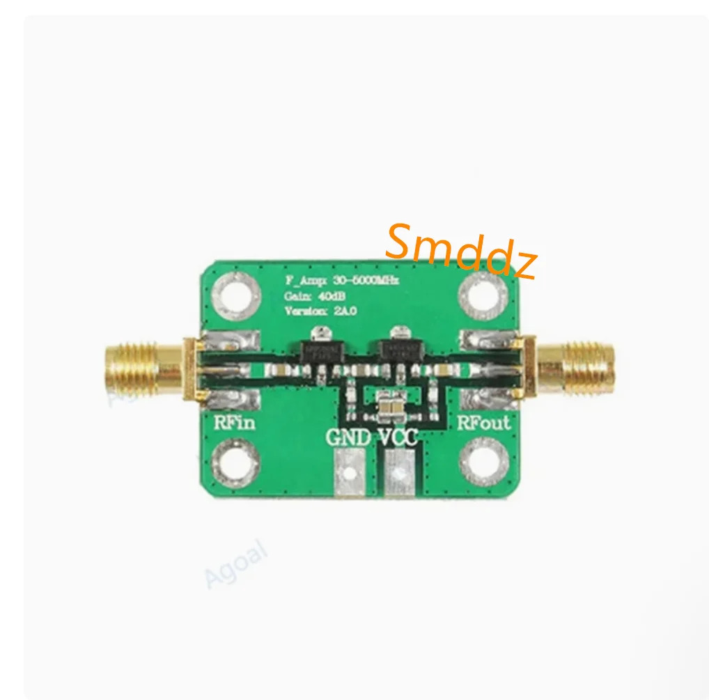 5개 40dB 이득 RF 신호가 30-4000MHz 증폭기고정 증폭 모듈