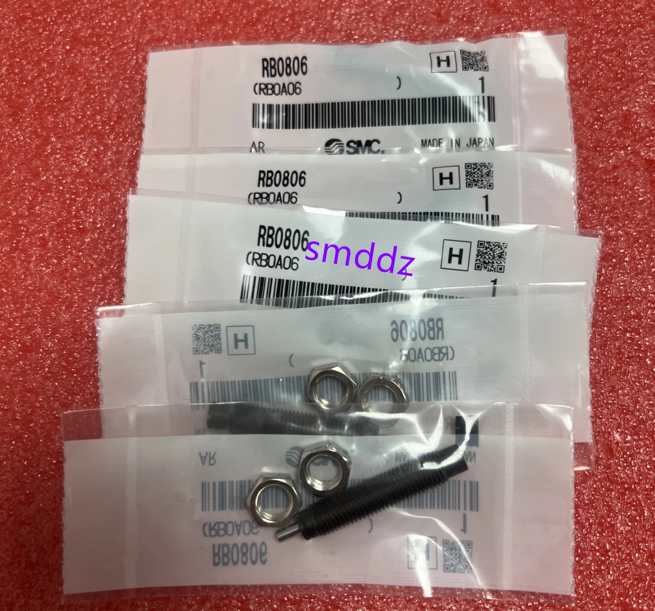 5pcs/SMC 실린더 버퍼RB0604 /RB0805/ RB0806/ RB1006/ RB1007/ RB1411 /RB1412 /RB /RB2725