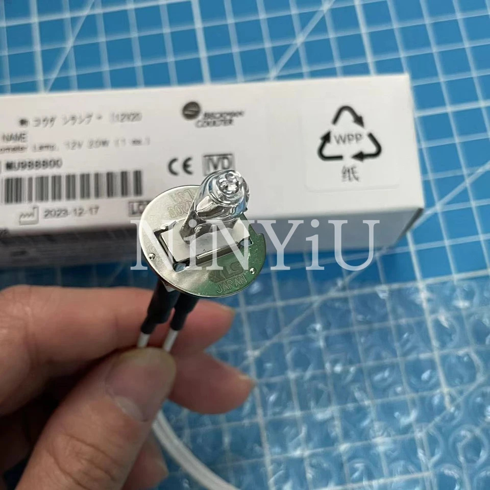 Beckman 오리지널 쿨터 JC 12V20W 20 H/P MU988800 광도계 램프 AU400 AU480 AU600 AU640 AU680 분석기