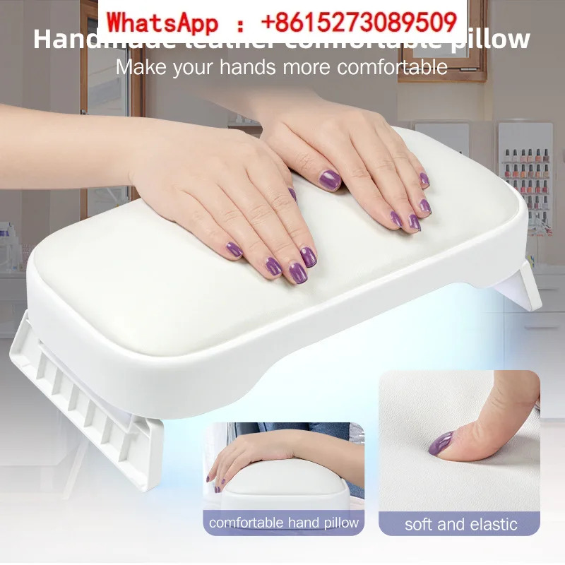 손톱핸드 베개 LED 램프 젤 네일UV 손톱 받침대 패드 네일아트 기계 네일 장비 30LED