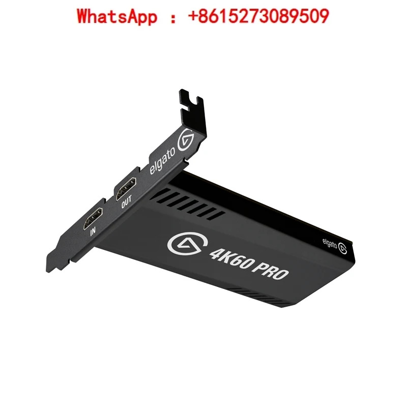 Elgato 라이브 레코딩카드 4K HDR 스위치 PS4 PS5 Xbox 4K60 Pro MK.2