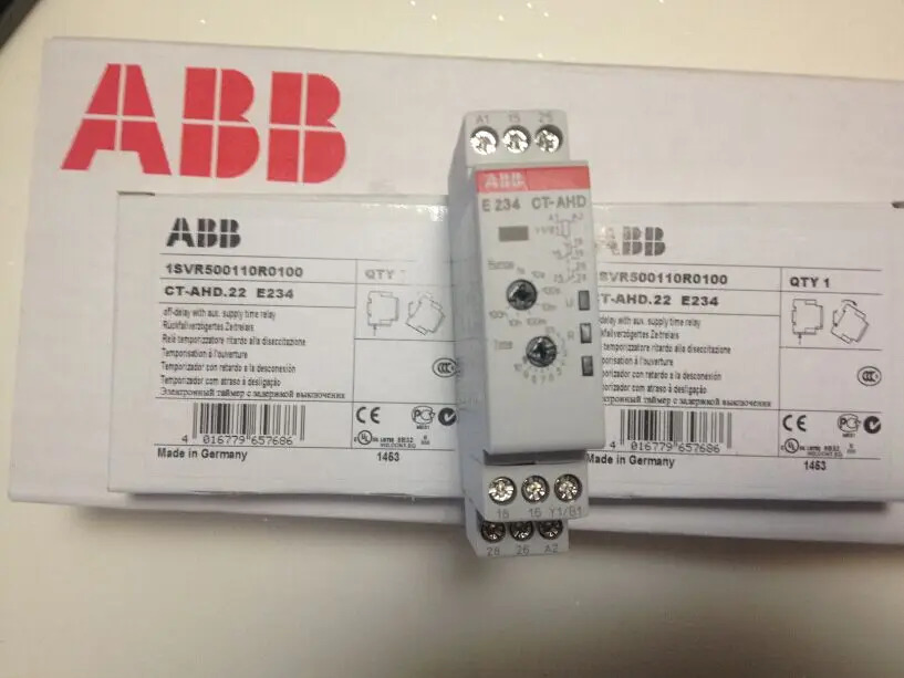 ABB 전시릴레이 CT-AHD.22 신