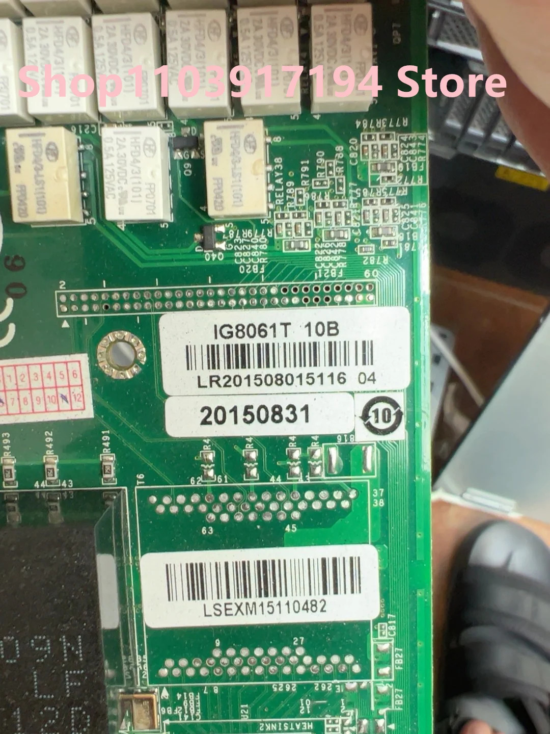 IG8061T 10B 4 포트 네트워크 카드 i350 AM4