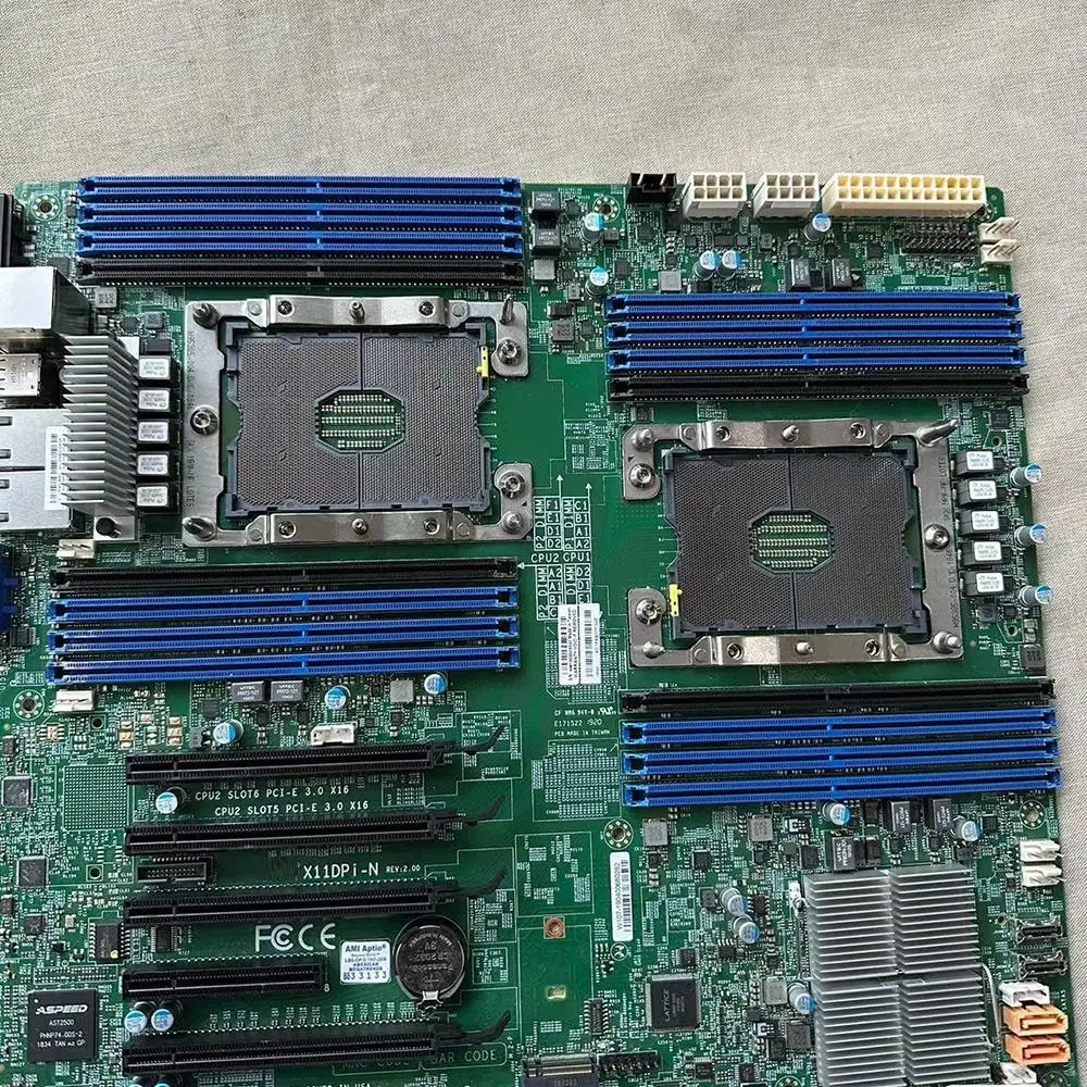 Supermicro X11DAi-N 마더보드 Xeon 확장 프로세서 듀얼 소켓 LGA-3647 DDR4 PCI-E 3.0