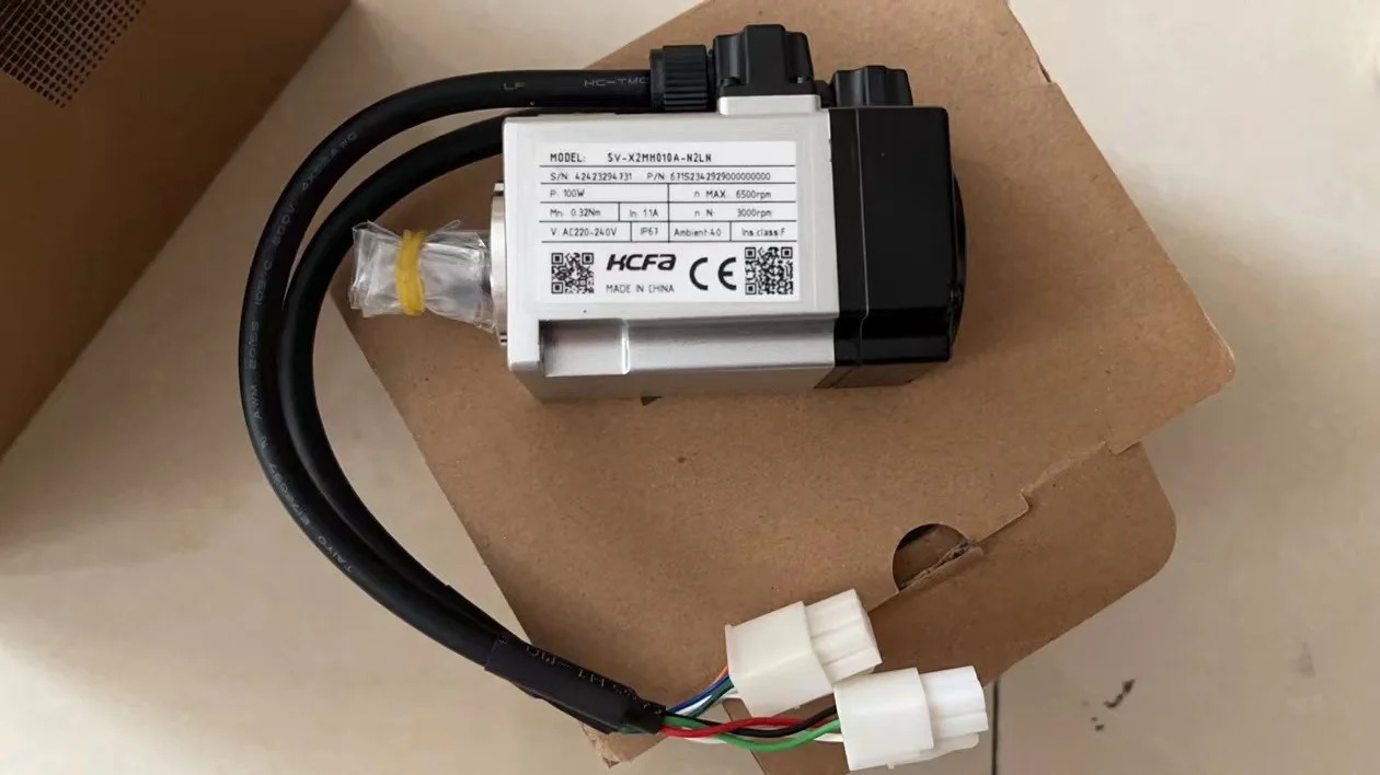 HCFA 서보모터 SV-X2MH010A-N2LN 100W 6500rpm AC220-240V