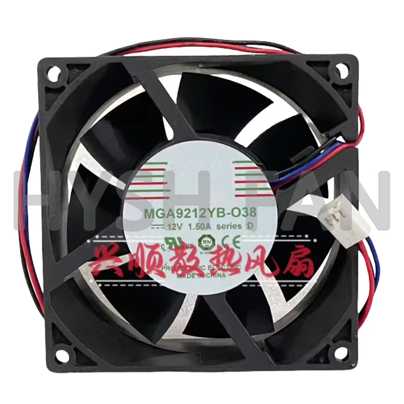 MGA9212YB-O38 기류 냉각팬 12V 1.50A 9 CM/cm