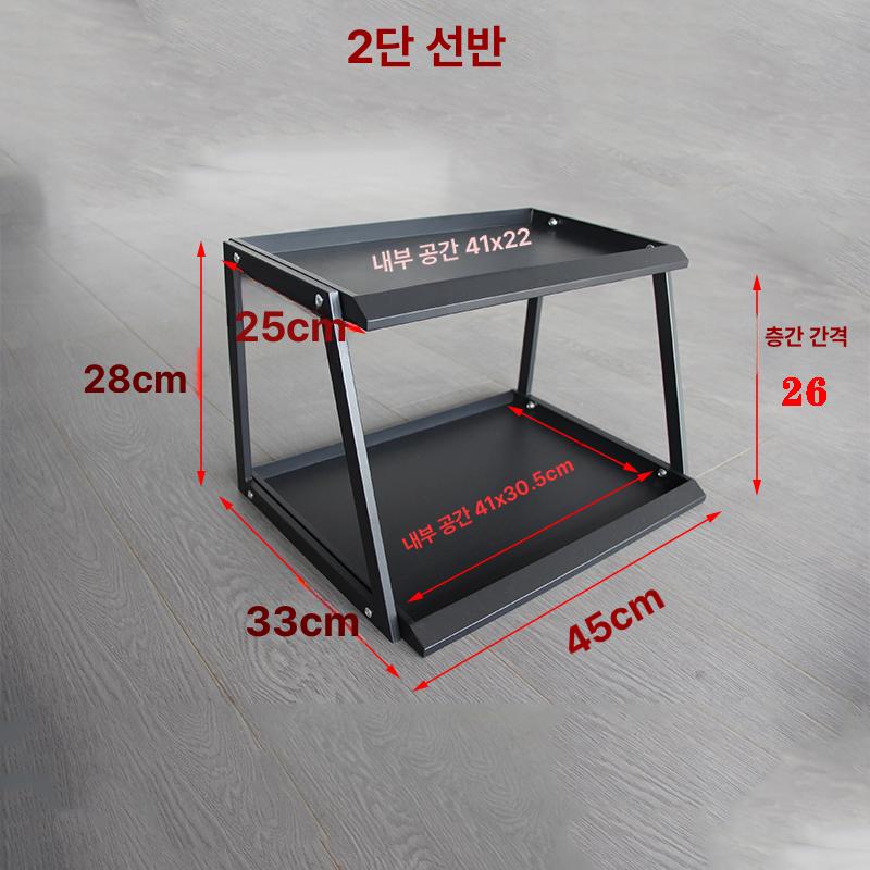 수납 미니매대 스낵 디스플레이 철제선반 펜트리 약국진열대 다용도 편의점매대 바퀴 - 상세 이미지 3
