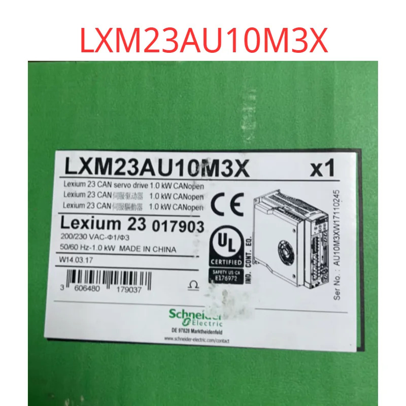 ATV320U11N4B LXM23AU10M3X ATV320U07N4B BMXCPS2000 BMXCPS4002 LXM32MD18N4 BCH16HF07330A5C LMDCA421