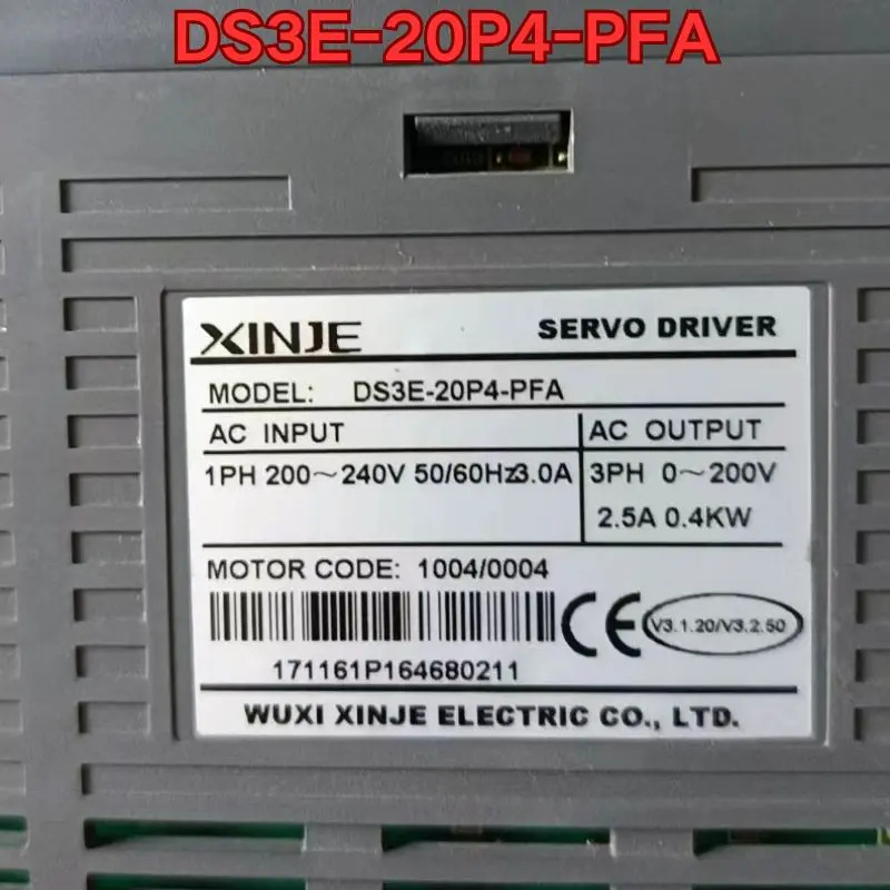 리퍼 DS3E-20P4-PFA 서보 드라이브작동 상태