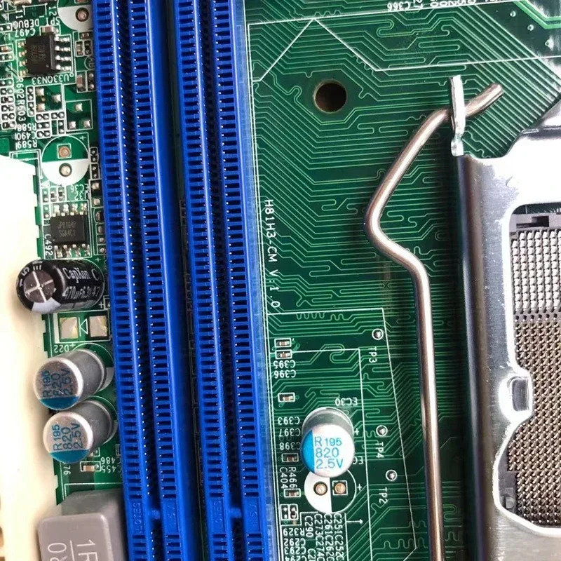 Tsinghua Tongfang H81H3-CM 마더보드 LGA 1150 DDR3 메인보드완전 작동 리퍼