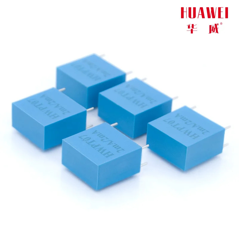 초미세 가오 정밀 전류 전압 변압기 센서 핀 출력 인터페이스 HWPT07 2mA 2mA-50PCs