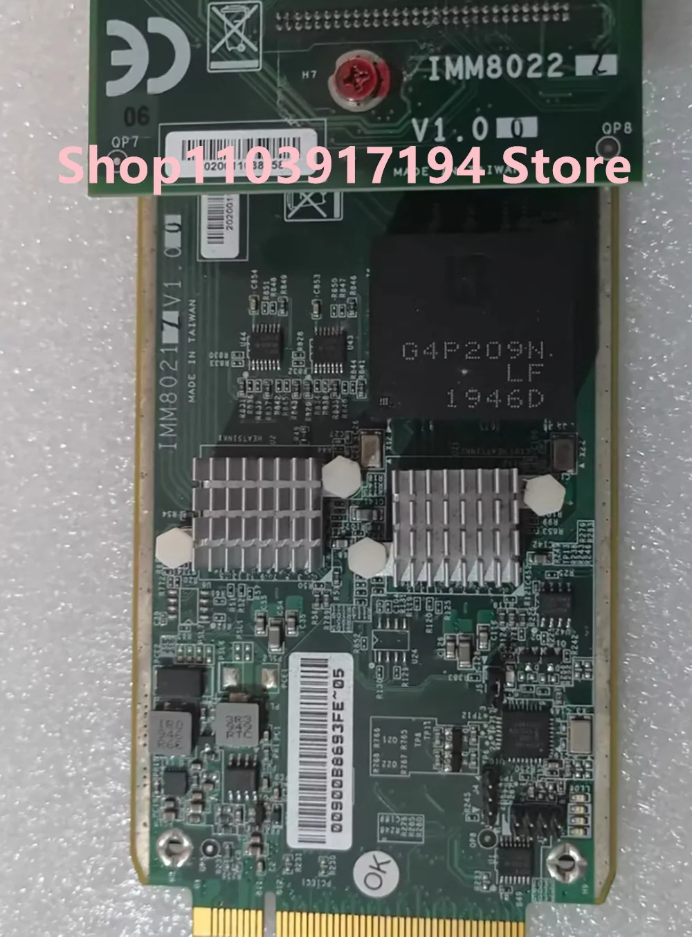 IMM8022Z V1.00 네트워크 카드 NH1350AM4 x 2