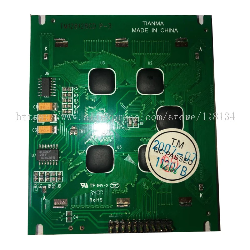 LCD 화면 TM128128CD-P3 호환 TM128128CD 신