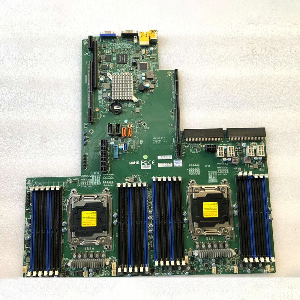 Supermicro 서버 마더보드 X10DRU-iE5-2600 v4/v3 군 LGA2011 DDR4