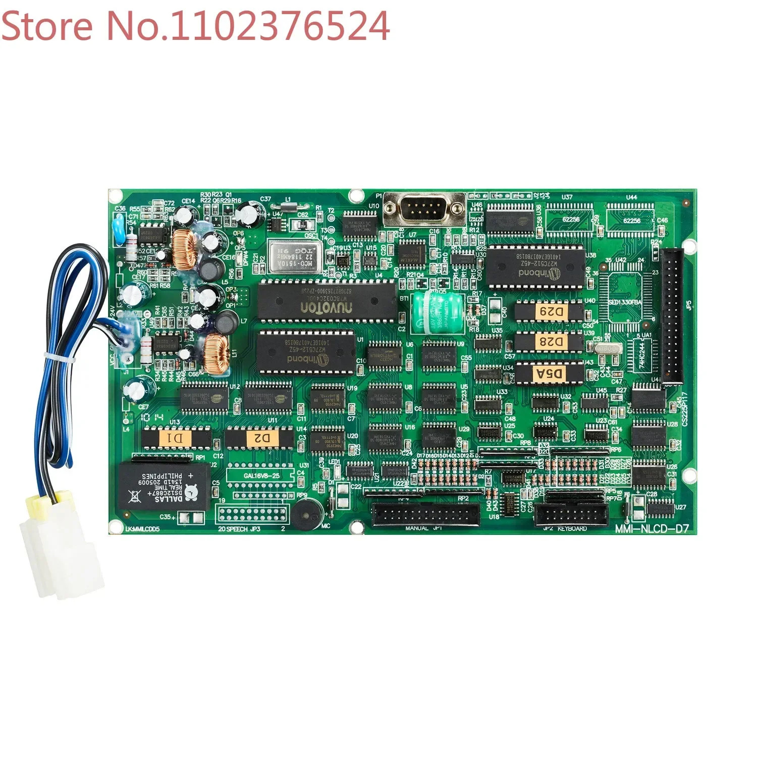Techmation MMI-NLCD-D7 MMI-NLCD-D5 MMI 디스플레이 카드 마더보드 티 성형기용