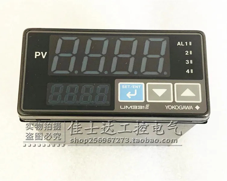오리지널 YOKOGAWA 요코가와 온도 컨트롤러 과온 디지털 알람 UM331 100-240VAC 포장