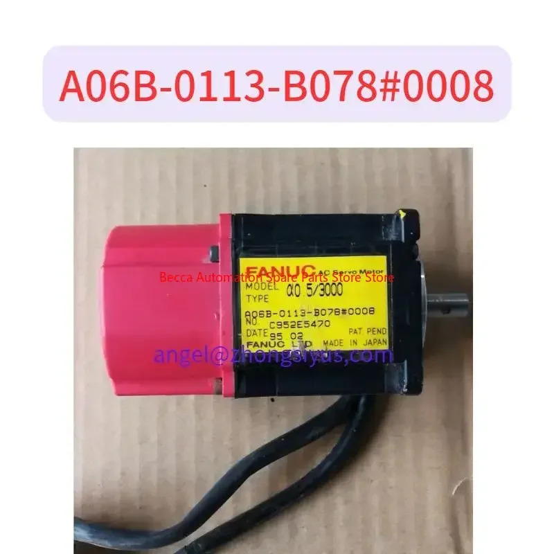 A06B-0113-B078을 어로 번역해주세요 0008 CNC 컨트롤러 시스템Fanuc 서보모터 사저렴