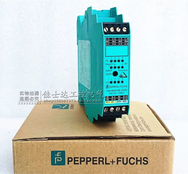 오리지널 Pepperl Fuchs 모듈 P F 안전 게이트 컨트롤러 VAA-4E4A-KE-ZE/E2