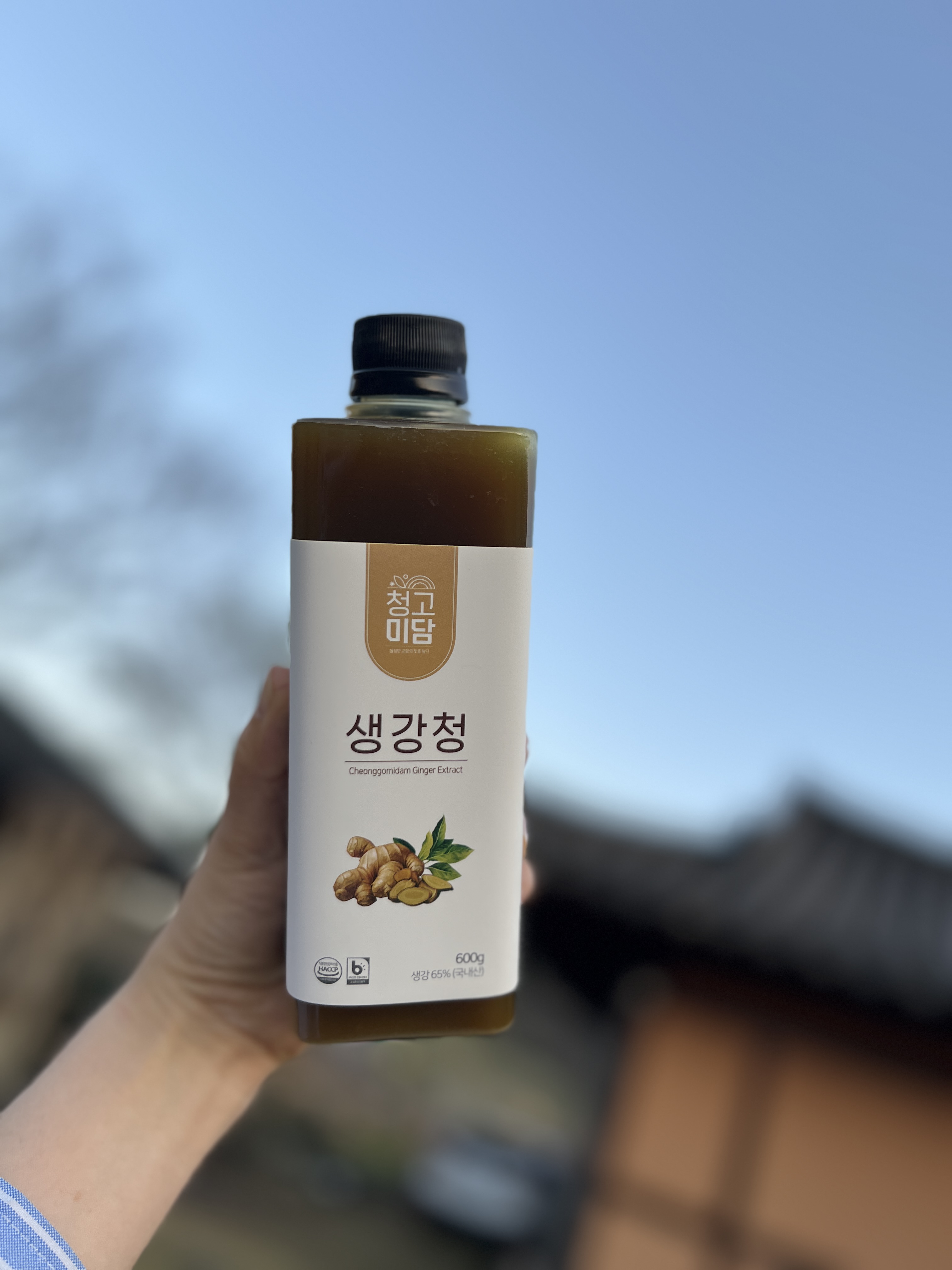 생강청 600g 영주 생강원액 진저티 - 상품 이미지
