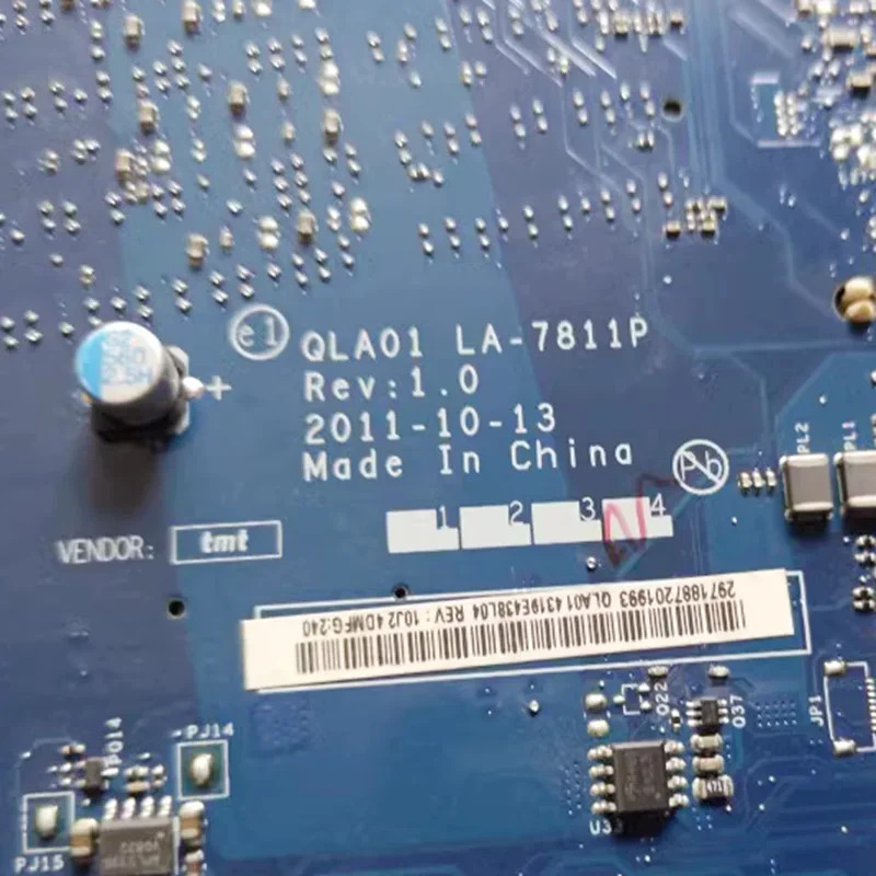 Lenovo호환 B250e B250r2 AIO 마더보드 QLA01 DDR3 메인보드LA-7811P 완전 작동 리퍼