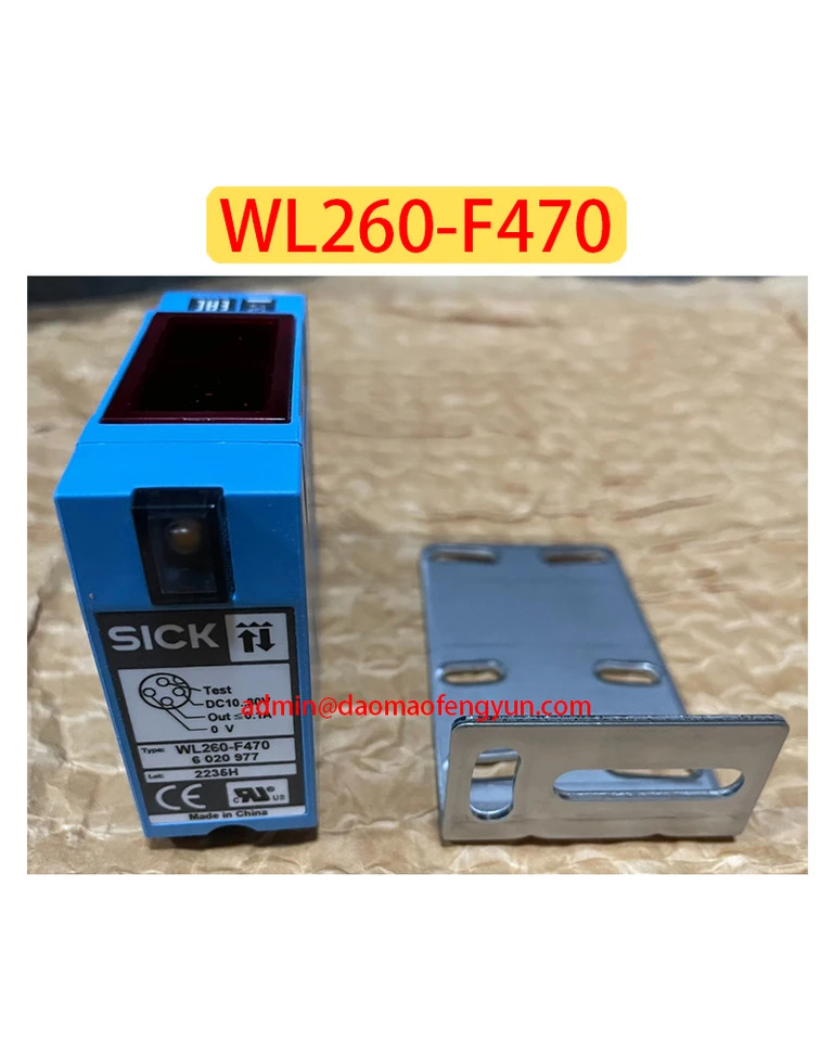 WL260-F470 센서 6020977 금속 장착 브래킷 반사경 WL260 F470