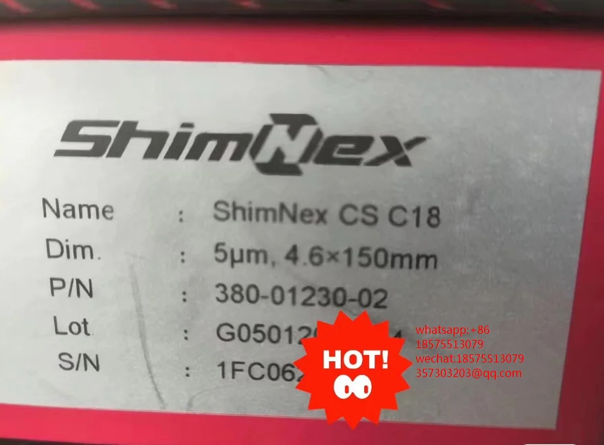 Shimadzu 380-01230-02 럼ShimNex CS C18 5 m 4.6x150mm 신 1 피스