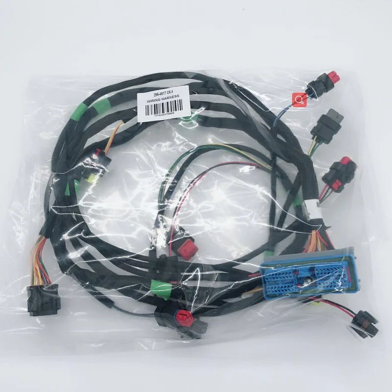 Cat 320d 323d 굴삭기 엔진 배선 하네스 C6.4 296-2617 Harness As-Engine