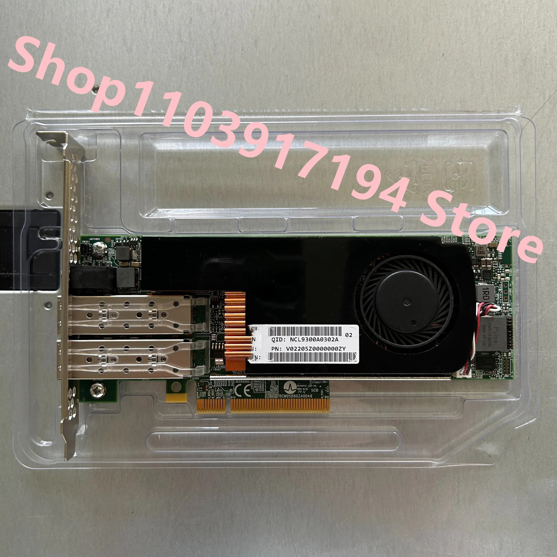 스마트NIC 지능형 네트워크 카드 BCM 958802A8046C Broadcom 2 포트 25GB 16GB DDR4