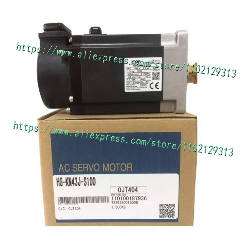 오리지널 AC 서보모터 포장 HG-KN43BJ-S100 만