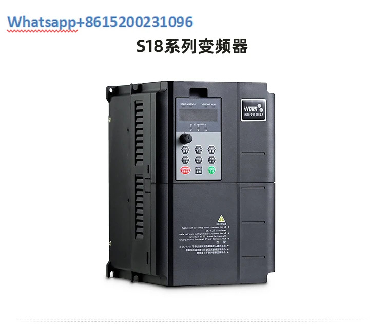 단상 모터 주파수 변환기 220V 컨트롤패널 22/11/2.2/1. 5kW 3상380 속도 컨트롤러