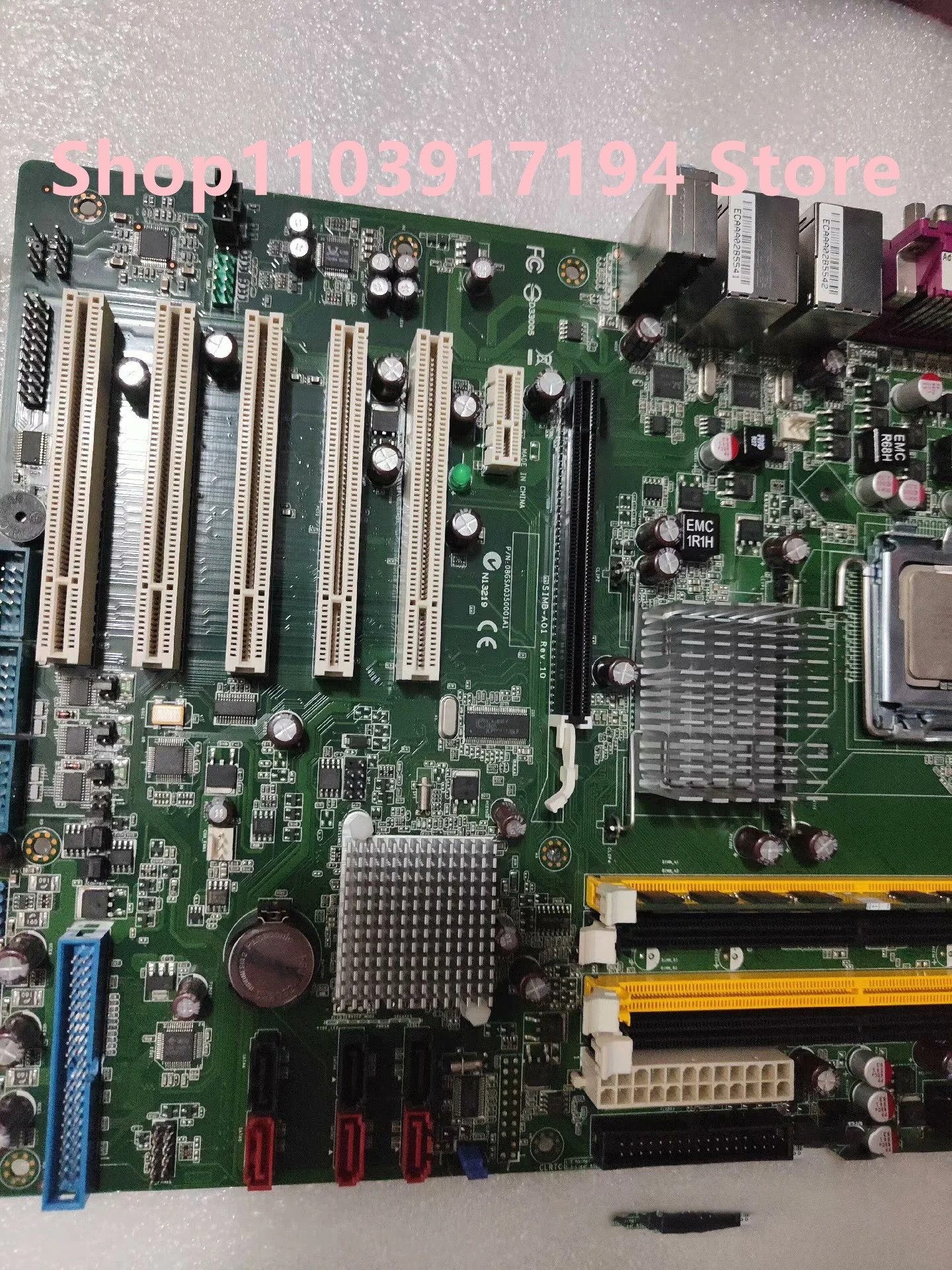 Advantech SIMB-A01 산업제어 마더보드 더블 기가비트 네트워크 포트 SIMB-A01-6G200A