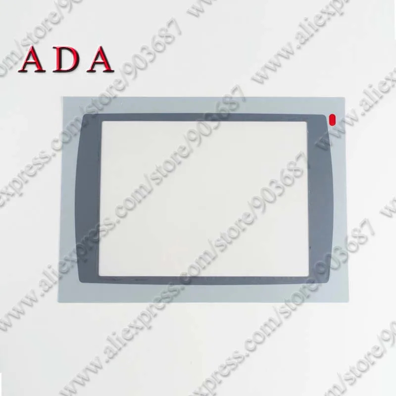 TPI 1292-004 Rev A Rockwell  pn-140697 터치 스크린 유리 패널 디지타이저 보호 필름 전면 오버레이