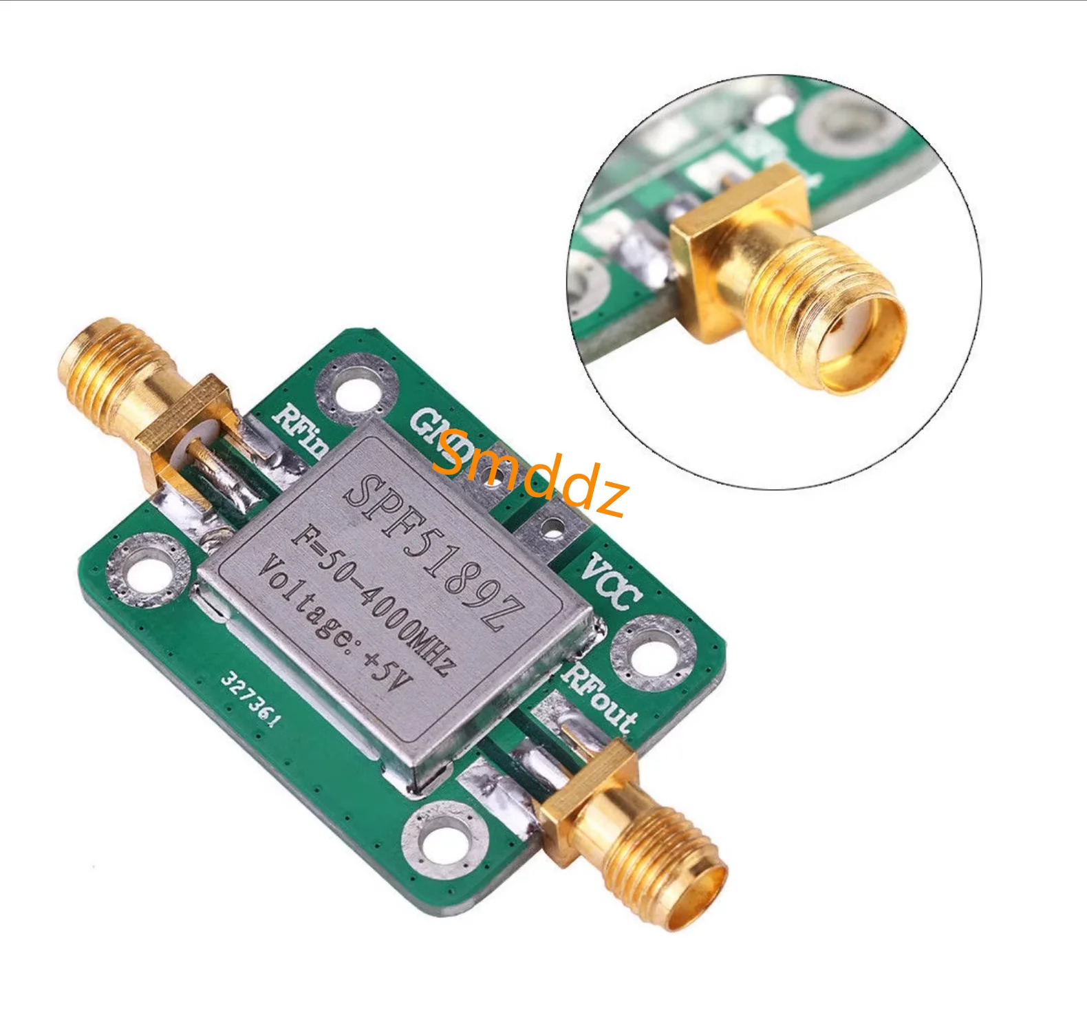 10개 SPF5189 RF 저잡음 증폭기 LNA 50-4000MHz NF0.6dB - 차폐 쉘 포함