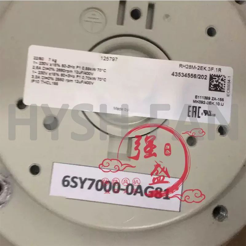 냉각팬 RH28M-2EK.3F.1R 인버터 전냉각팬 230V 신