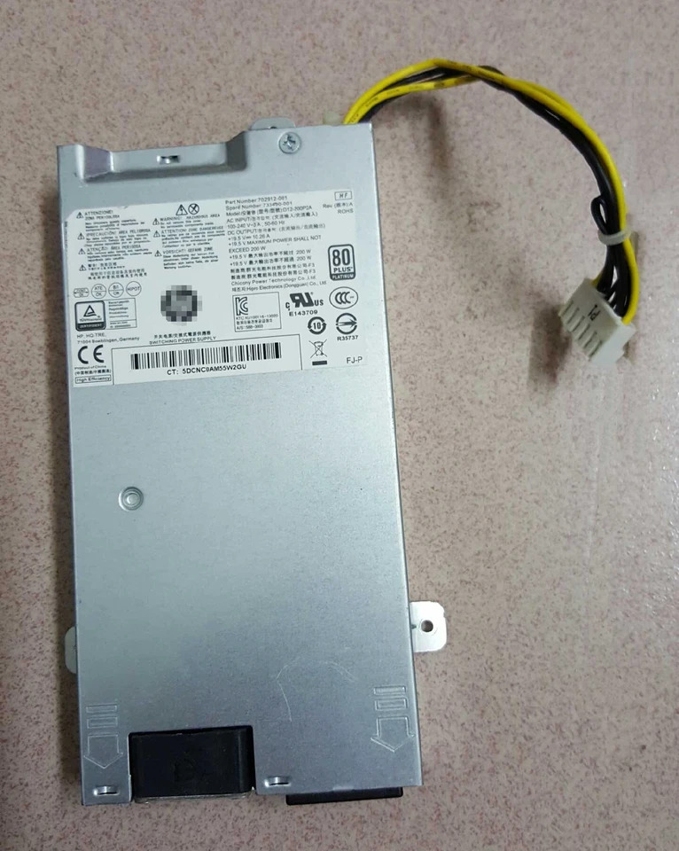D12-200P2A hp호환 엘리트 800 AIO 전원공급장치 APC002 702912-001 733490-001 703275-001