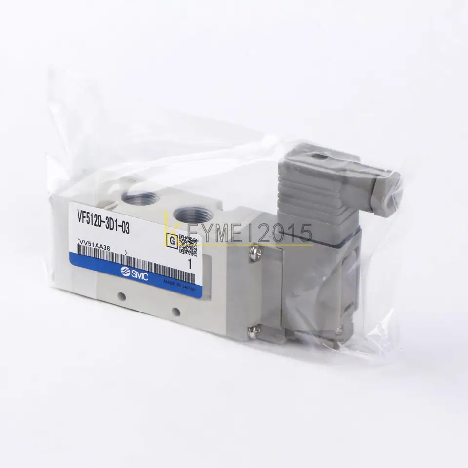 SMC 5/2 공압 솔레노이드 밸브 VF5120-3D1-03 VF51203D103 VF5000 시리즈