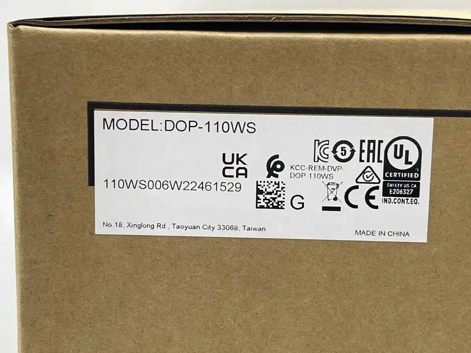 DOP-110WS HMI 터치 스크린 델타인치 DOP110WS신