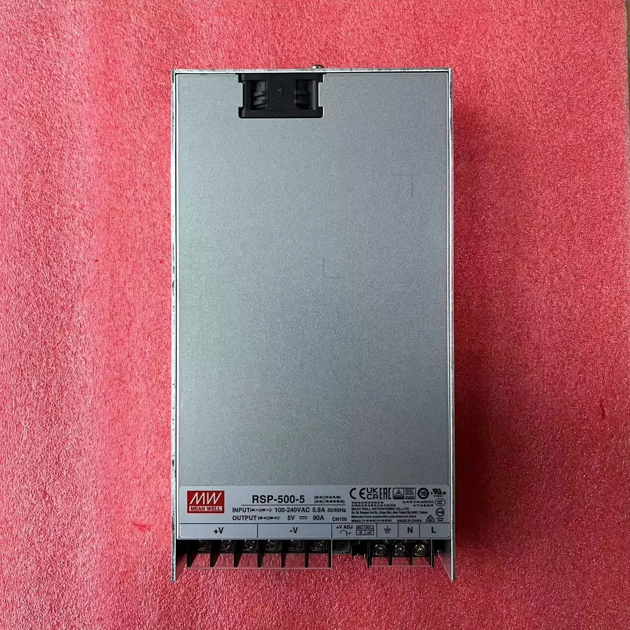 MEAN WELL RSP-500 RSP-500-5 5V 90A 500W 단일 출력 전원공급장치