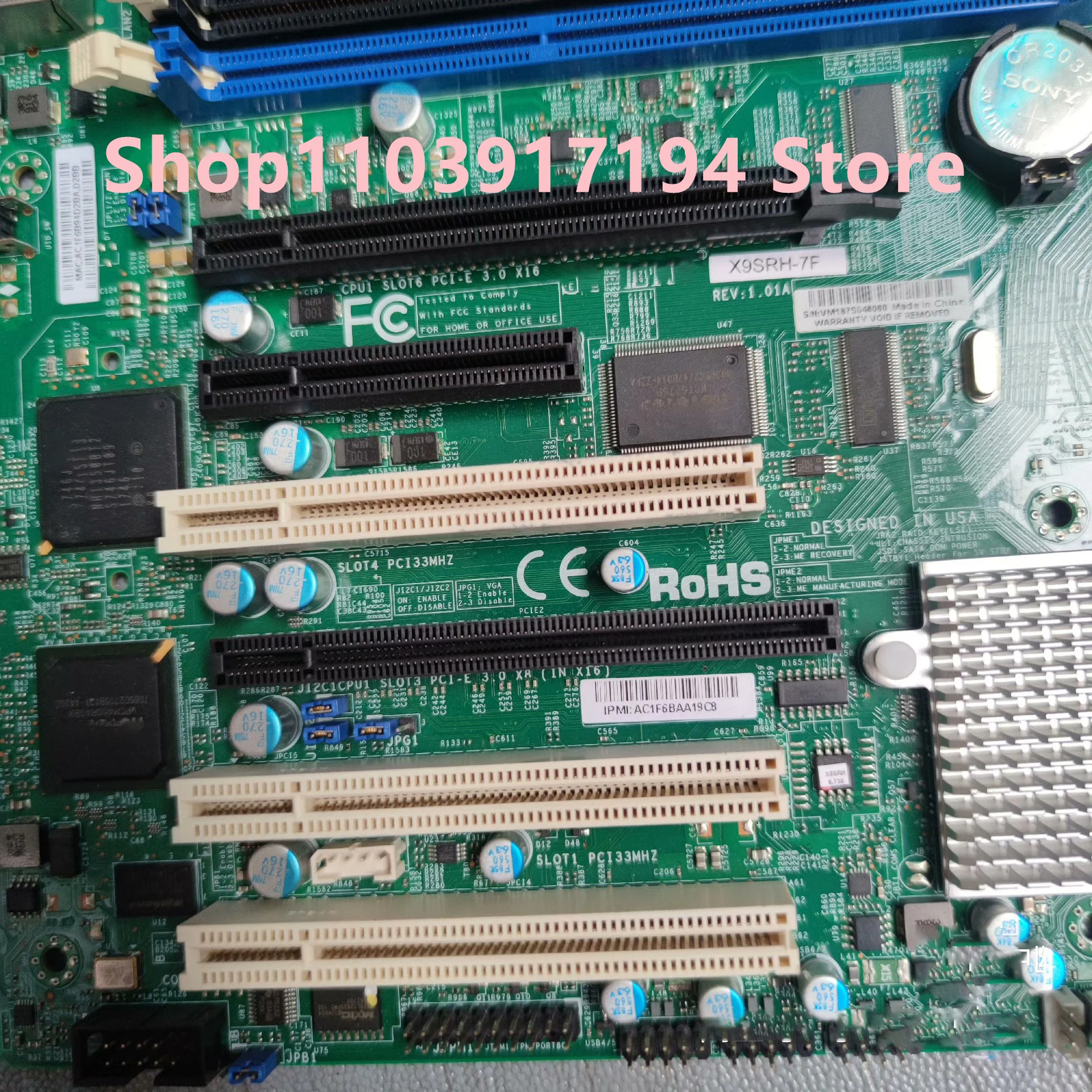 슈퍼 X9SRH-7F 산업컴퓨터 마더보드 장비 X79