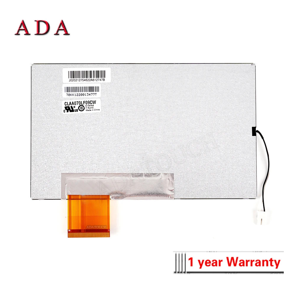 CPT CLAA070LF09CW LCD 디스플레이 패널 신 오리지널