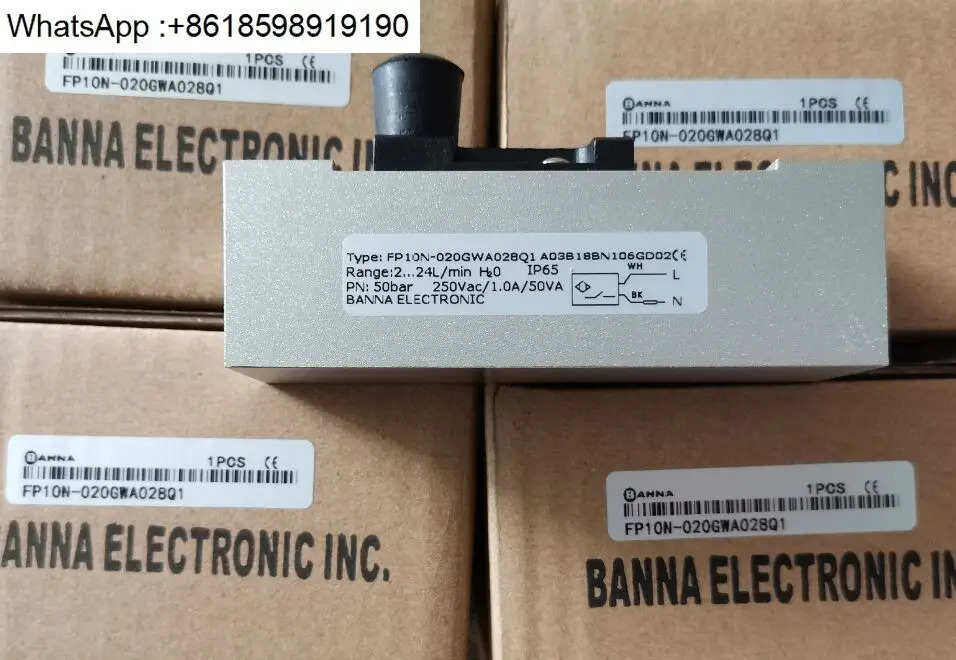 BANNA 유량 스위치 FP10N-025GWK028Q1
