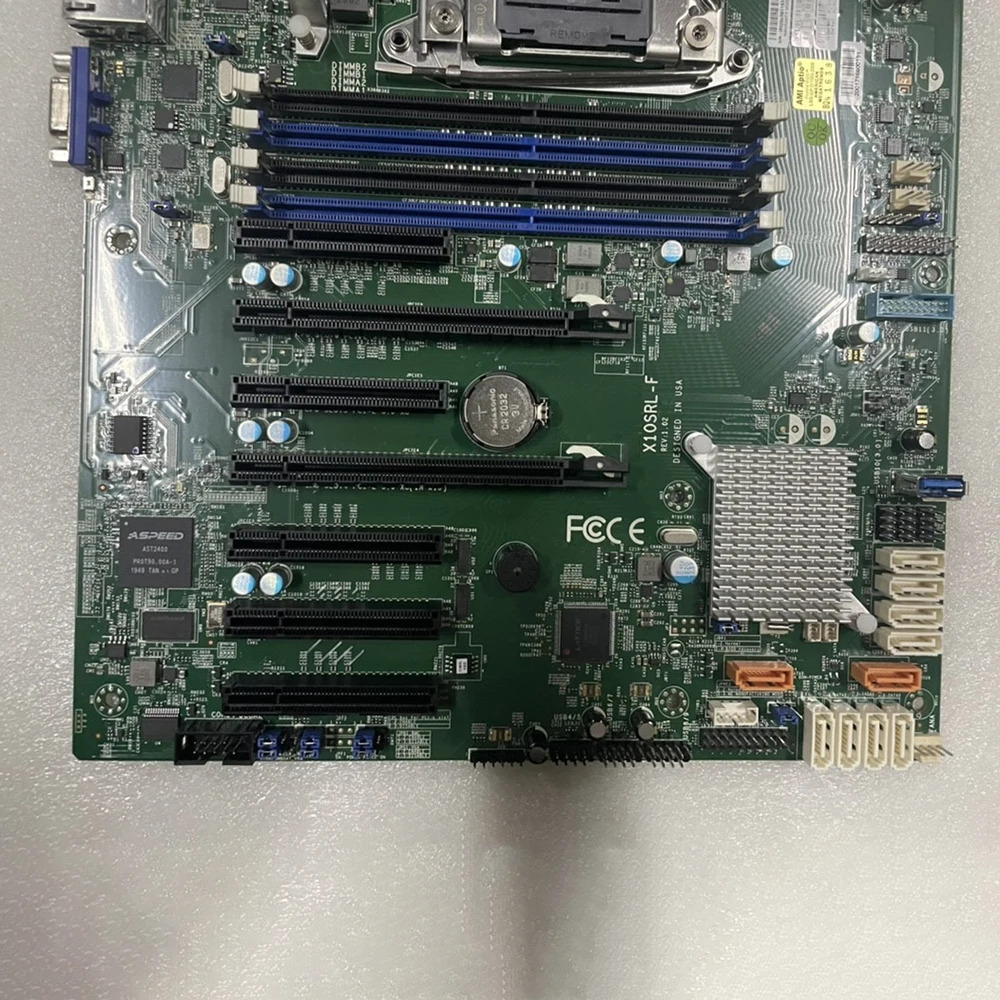 Supermicro X10SRL-F단방향 서버 마더보드 E5-1600/2600 V3/V4 군 LGA2011 DDR4 ECC